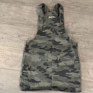 The Children’s Place Camouflage Overall Dress 8